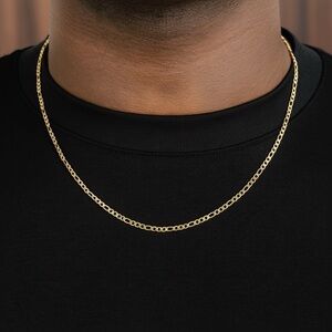 3mm Figaro Chain stainless steel